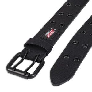 Dickies Men's Black Grommet Belt